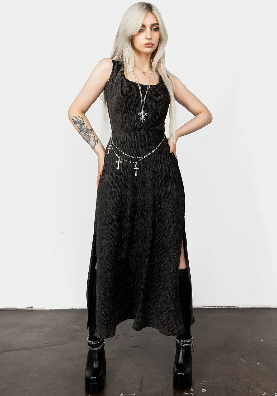 Thekla Dress with Charm Belt - Image 9