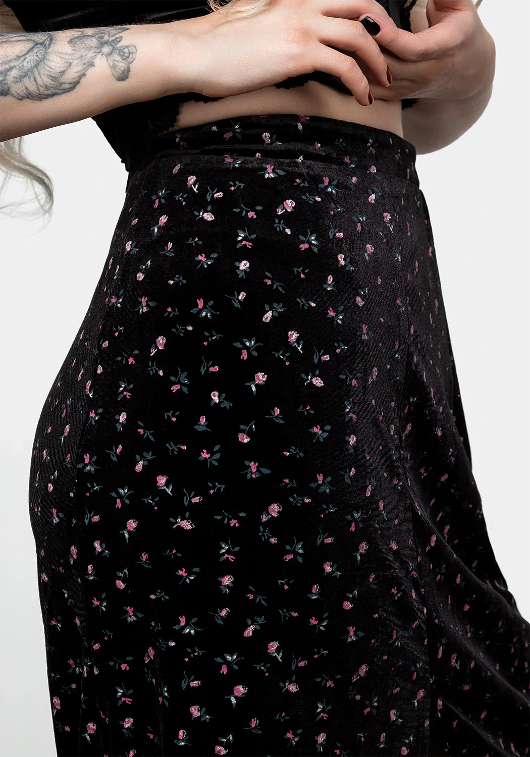 Woe Midi Split Skirt - Image 4
